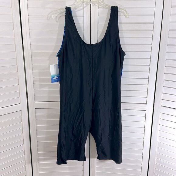 Aquabelle Swimsuit Size 26W One Piece Ripple Empire NWT - Picture 9 of 11